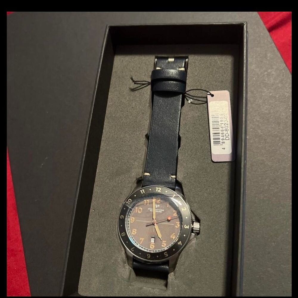 Unbranded Men's Black and Navy Watch - Picture 3 of 8